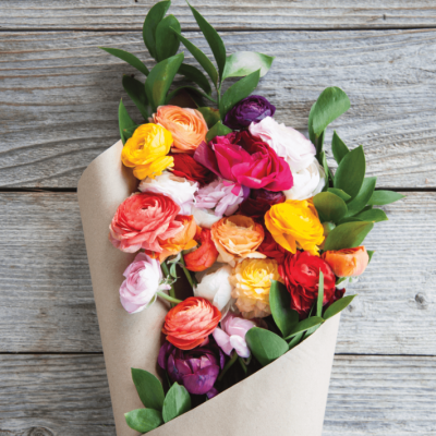 Peonies & Ranunculus Bouquet