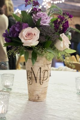Monogram Tabletop Bouquet Monogram Tabletop Bouquet