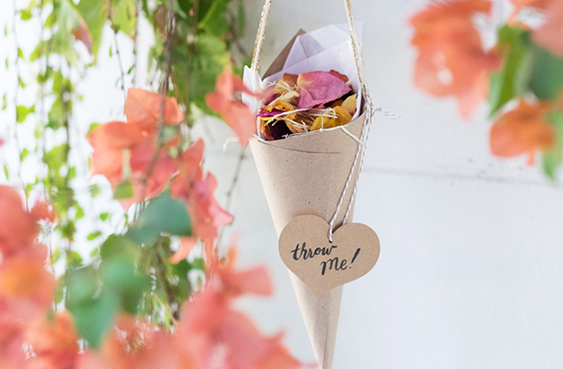 DIY Flower Petal Confetti