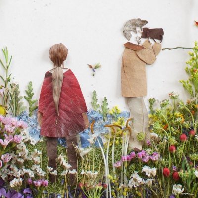 Three Dimensional Flower Art