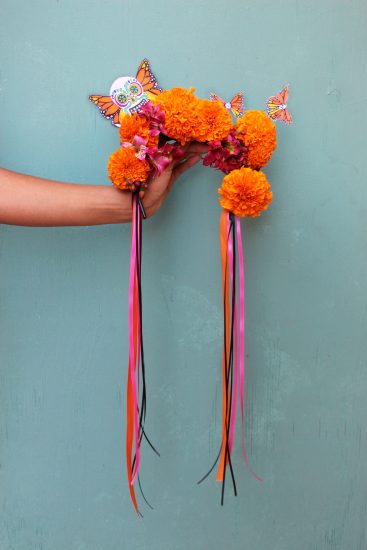 DIY Day of the Dead Flower Crowns