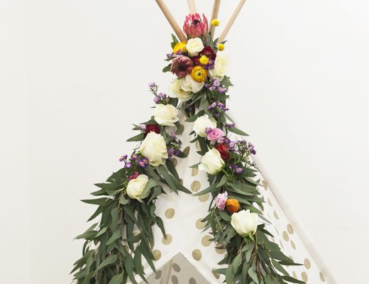 Floral Teepee