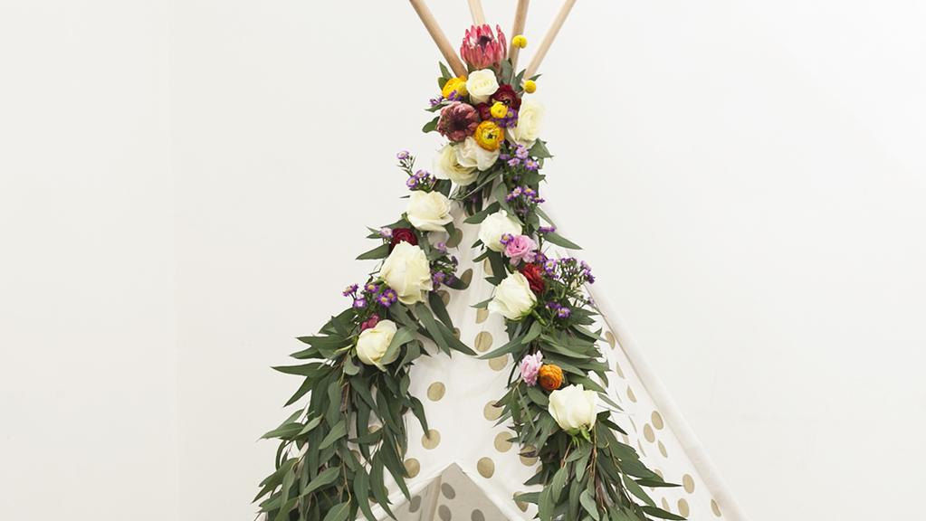 Floral Teepee