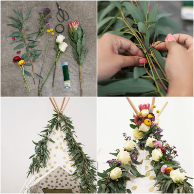 Flower Teepee