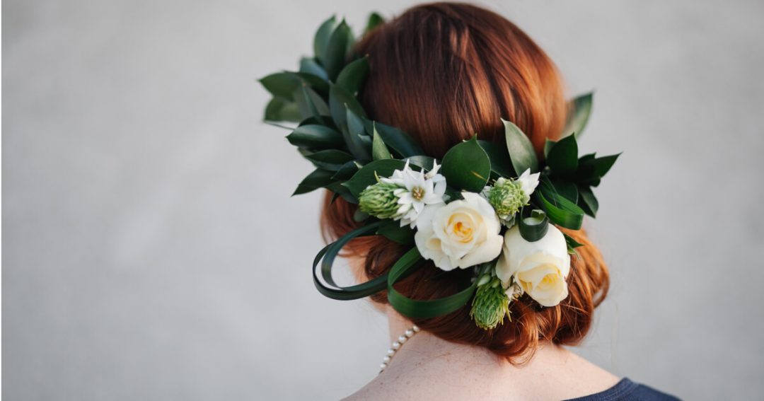 How To Wear Flowers In Your Hair