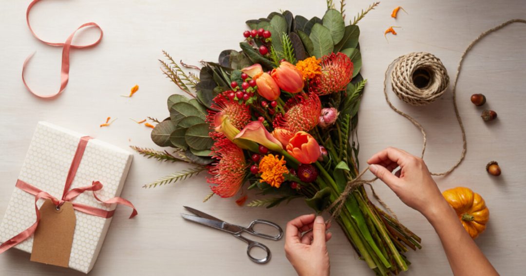 Golden Anniversary Flowers