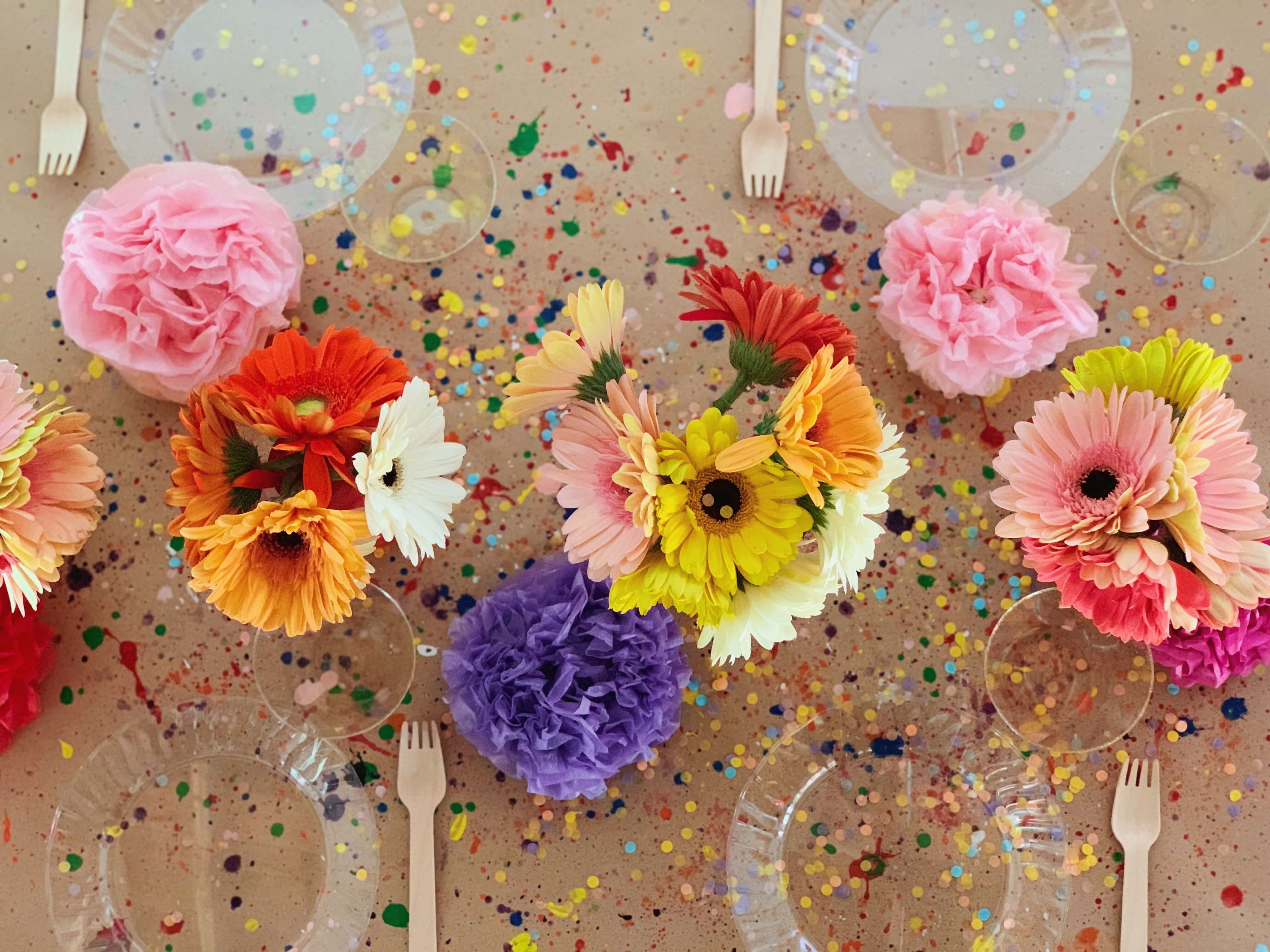DIY Birthday Table Setup