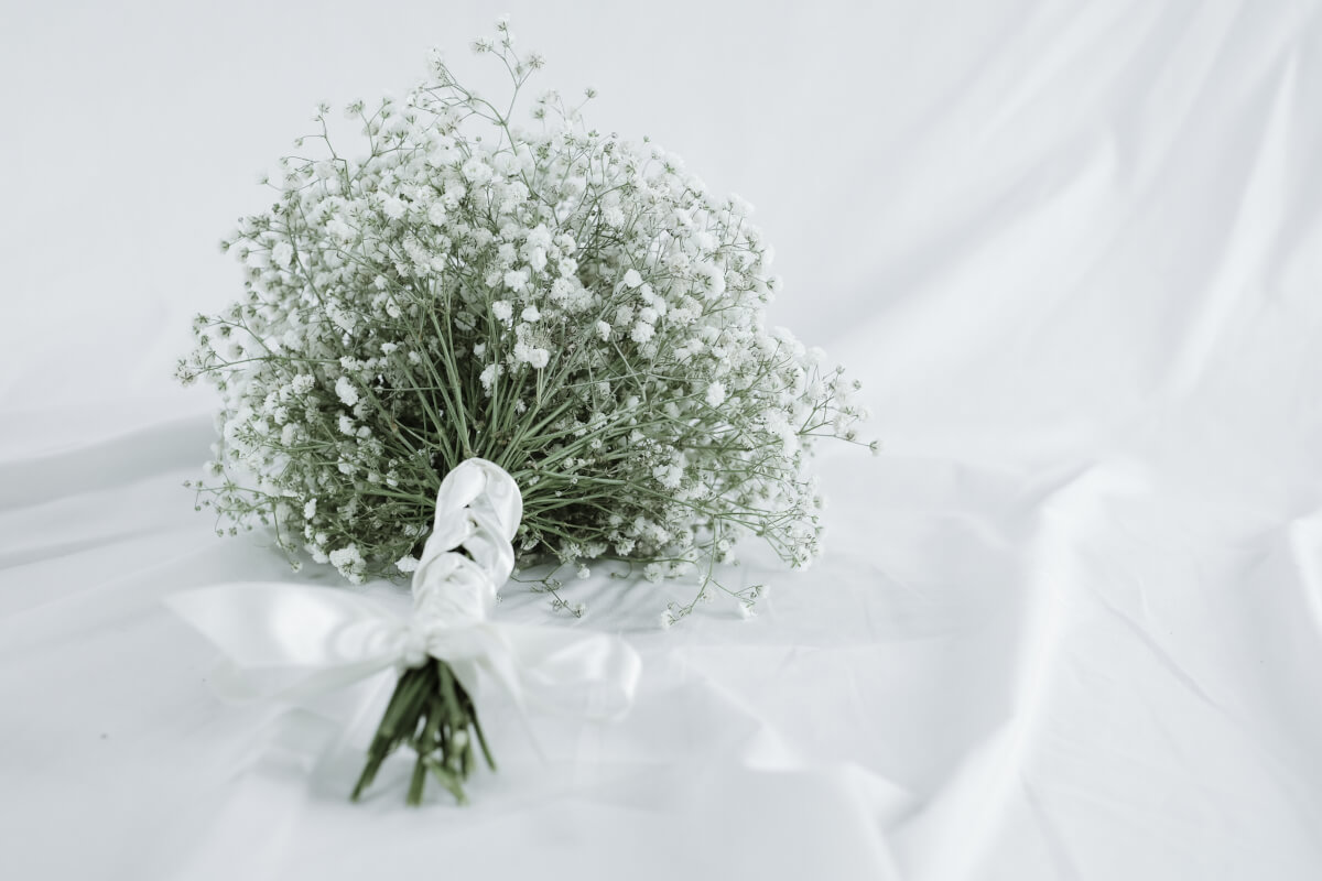 Baby's Breath Wedding Bouquet