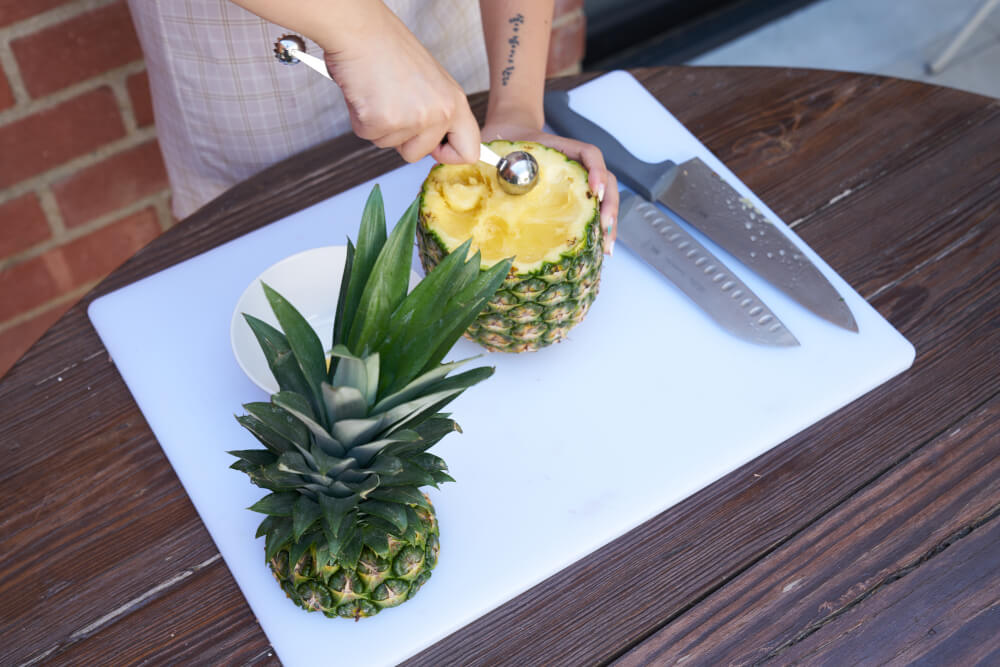 Pineapple Vase Step 2 Continued