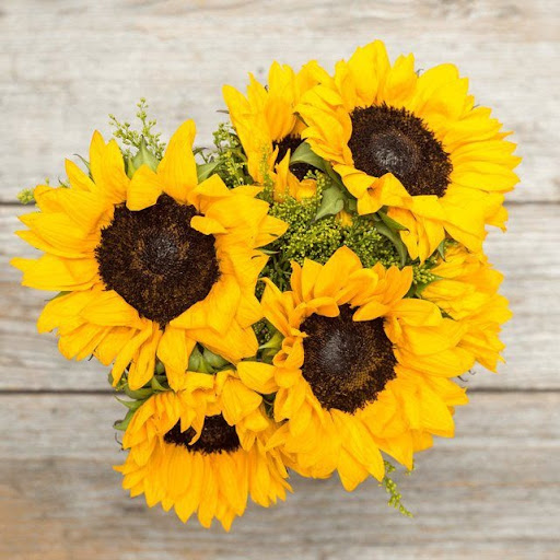 yellow sunflower bouquet